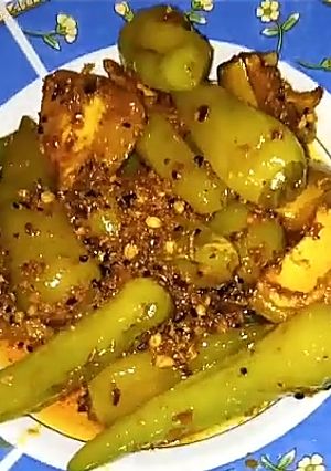A picture of Instant Achar.