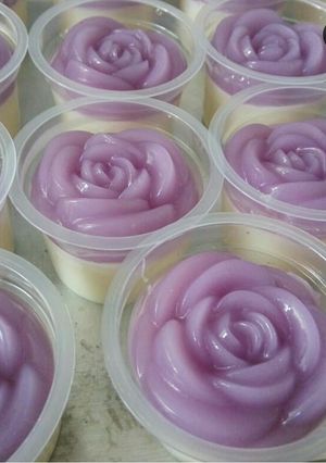 Foto resep Puding mawar cup
