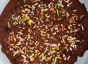Foto resep Nutricake brownies cokelat ala magic com❣