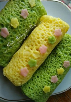 Foto resep Dadar Gulung Isi Unti Kelapa