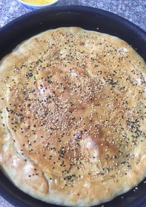 صورة لوصفة فطيره بالدجاج