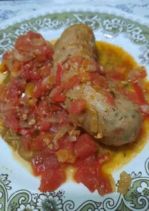 Una foto de Chorizos en salsa que huelen a hogar