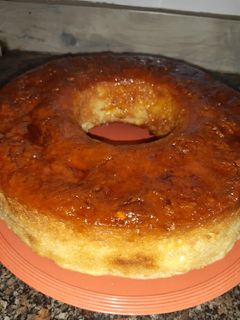 Una foto de Exquisito budín de pan súper suave