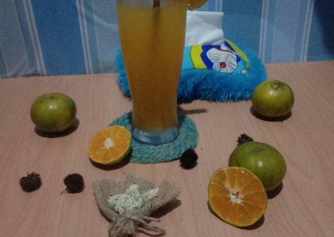 Cara Membuat Es Jeruk Peras Rumahan