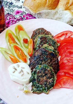 عکسی از دستور کوکوسبزی مهنازپز