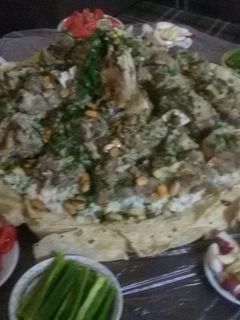 صورة لوصفة المنسف الأردني باللحمة