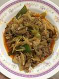 “ผัดพริกแกงเป็ดหน่อไม้ดอง”