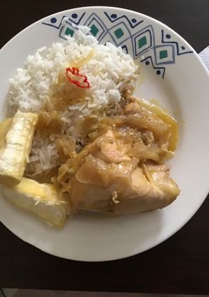 Una foto de Pollo al ají