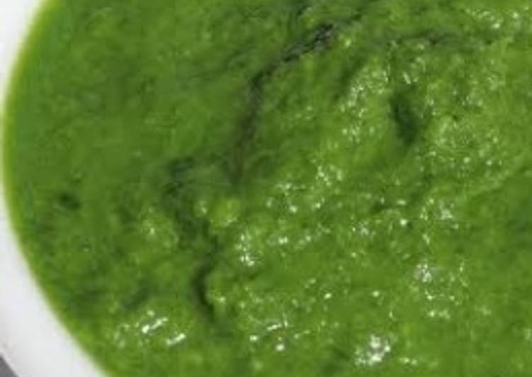Coriander Chilli Chutney Coriander Chilli Chutney