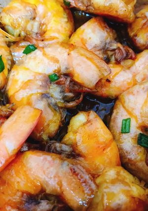 Hình của món Tôm rim.