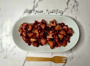 Foto di Bocconcini di tacchino con melagrana