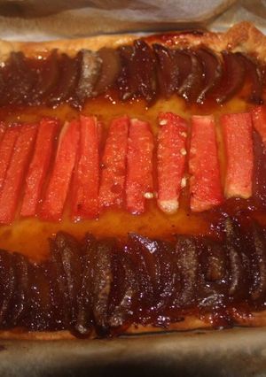 Foto principal de Tarta de sandía y peras