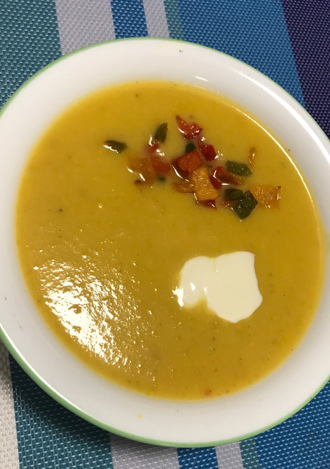Una foto de Crema de verduras