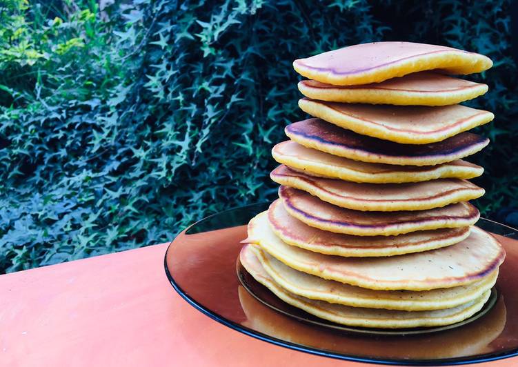 Steps to Prepare Ultimate Simple pancake