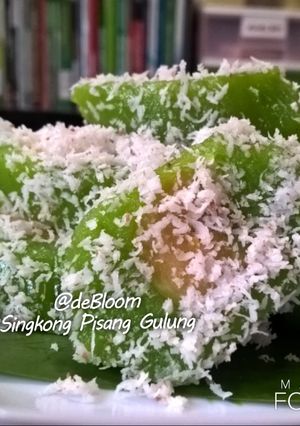 Foto resep 68. Singkong Pisang Gulung