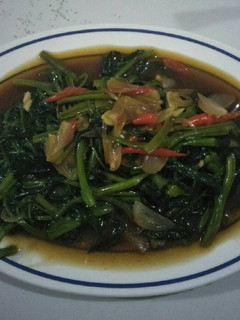 Foto resep Tumis kangkung saus cabe