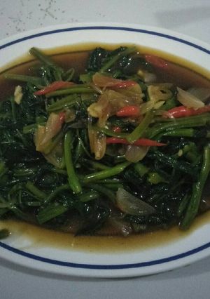 Foto resep Tumis kangkung saus cabe