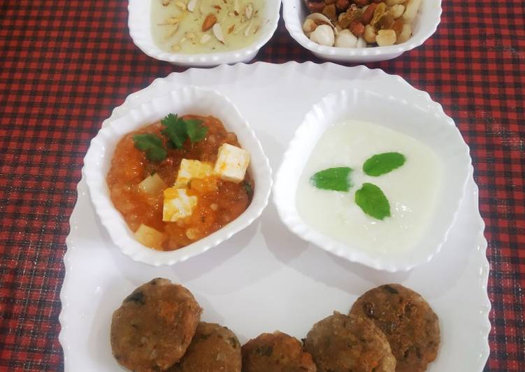 Simple Way to Prepare Award-winning Vrat thali