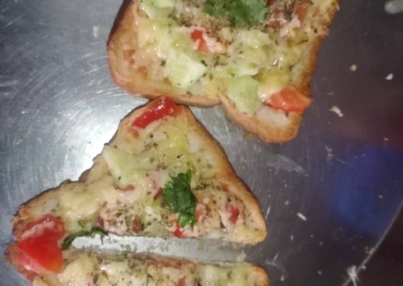 Cheese Masala Toast