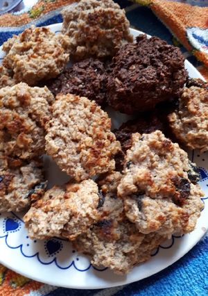 Una foto de Galletas de avena sin azúcar