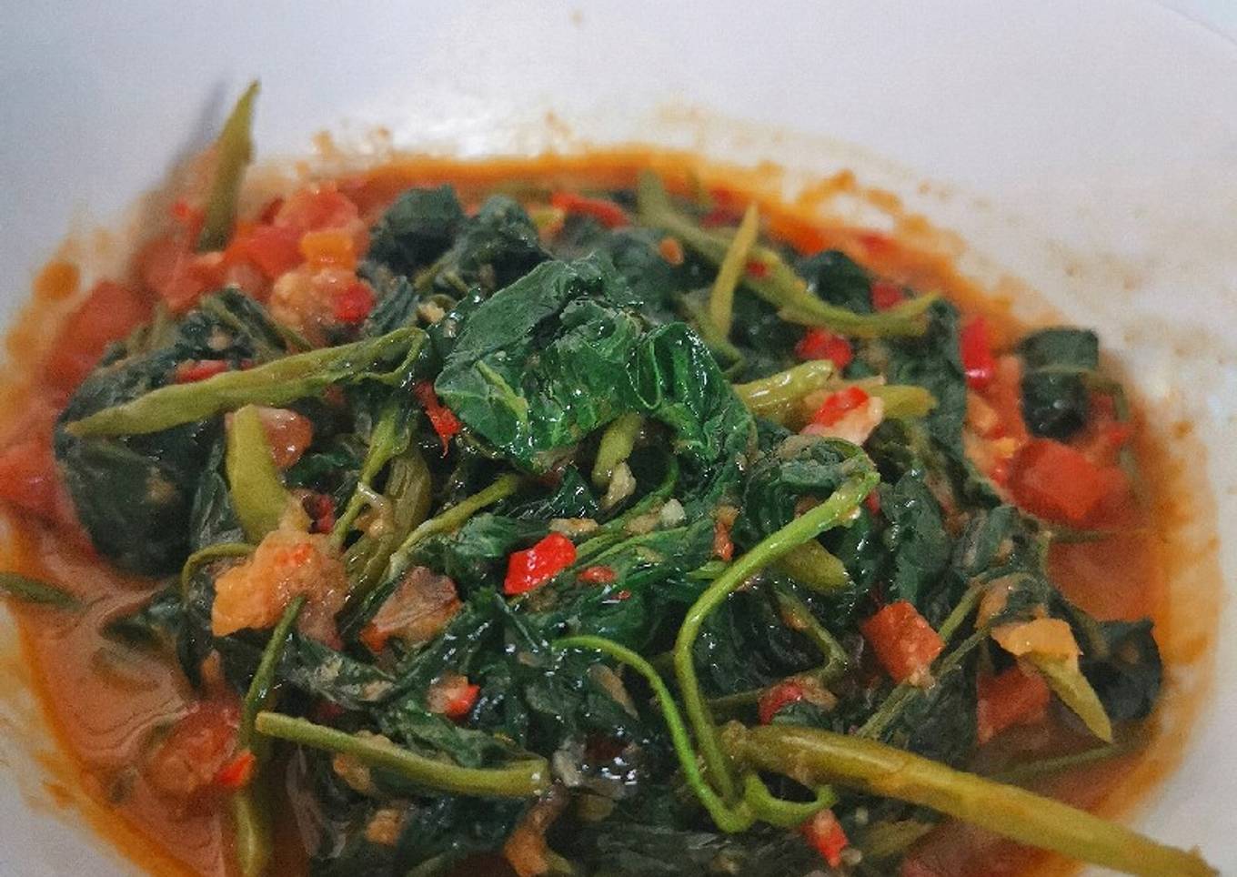 Sambel Kangkung Terasi Enak