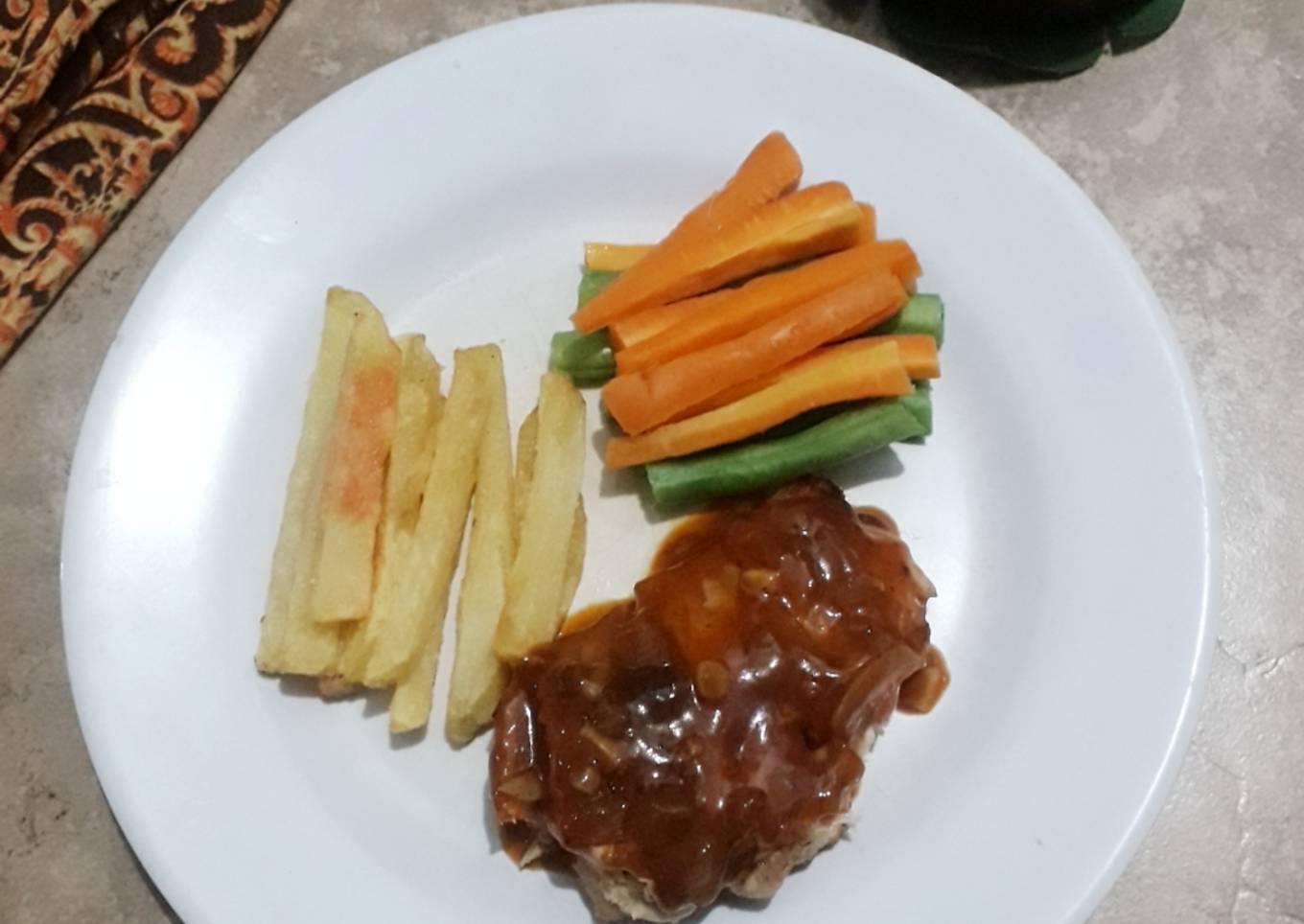 Bagaimana Membuat Chicken steak homed, Bikin Ngiler