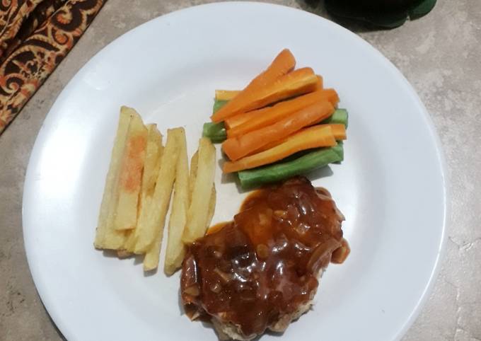 Resep Chicken steak homed Resep Chicken steak homed