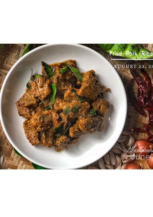 รูปของ ซี่โครงหมูผัดพริกแกงใต้