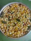 மூண்டால் சாகோ மிக்ஸர் (Moong dal sago mixture recipe in tamil)