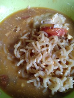 Foto resep Mie tek tek kuah super kilat (MPASI)