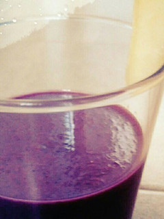 Una foto de Batido de moras