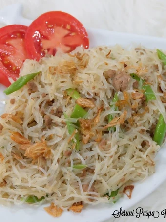 Langkah Mudah untuk Membikin Resep  Tumis Soun Daging Cincang Buncis yang Lezat Sekali, Menggugah Selera