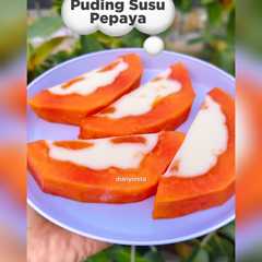 A picture of Puding Susu Pepaya.