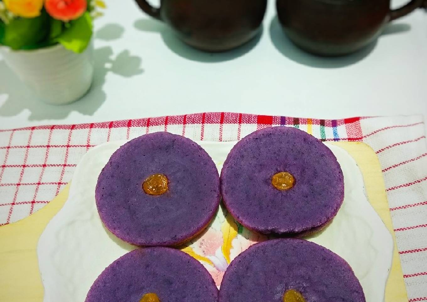 Kue Lumpur Ubi Ungu