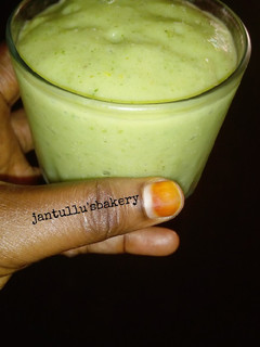 A picture of Avacado smoothie.