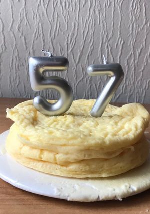 Una foto de Tarta de yogurt al microondas