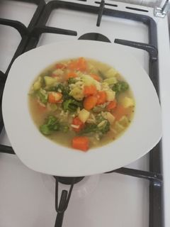 صورة لوصفة شوربة الخضار