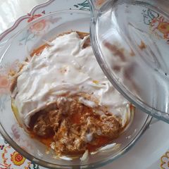 A picture of Smoked yogurt Mutton.