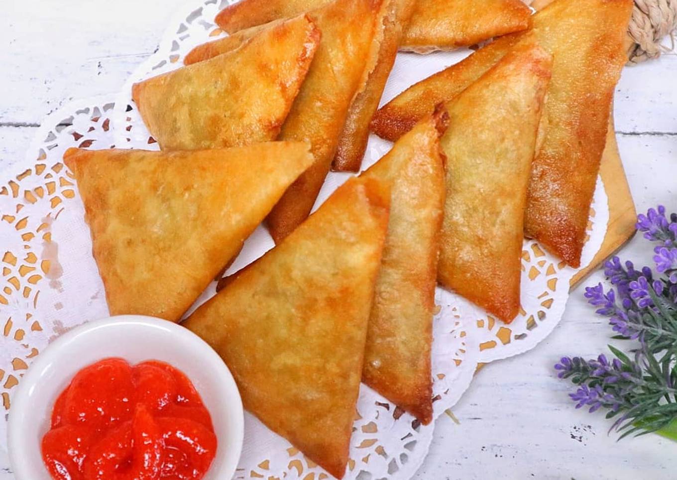 SAMOSA KARI | Stock Makanan Frozen Ala Indian Street Food