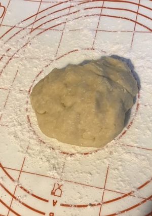 Une photo de Pâte à biscuits à la noix de coco (recette de base à modifier à l infini)