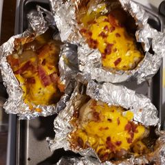 A picture of Chicken Bacon Ranch Foil Pack.