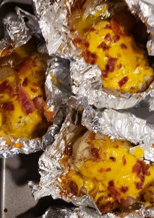 A picture of Chicken Bacon Ranch Foil Pack.