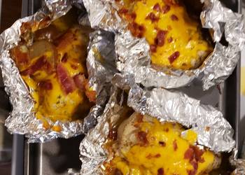 Easiest Way to Make Appetizing Chicken Bacon Ranch Foil Pack