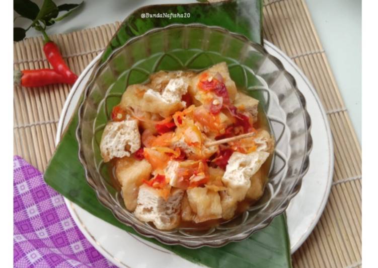 Resep Tahu Gejrot Anti Gagal