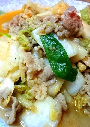 金沙泡菜炒肉片 的食譜成品照片