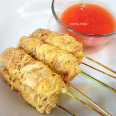 A picture of Telur Gulung Isi Sosis KW.