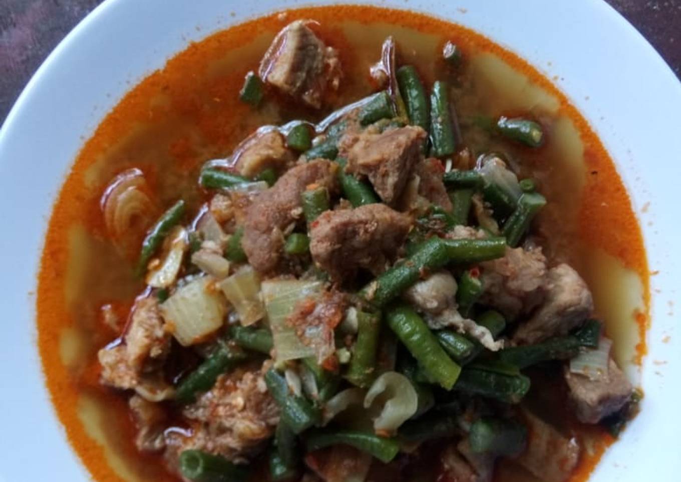 Oseng Daging Sapi & Kacang Panjang