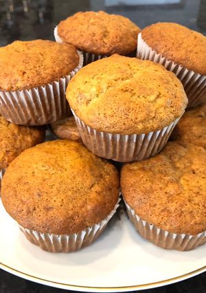A picture of Easy homemade Banana muffins.