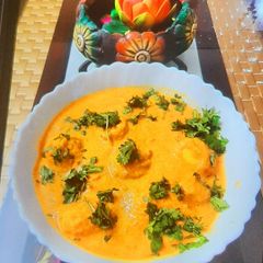 A picture of Punjab aloo dum.