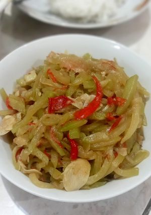 Foto resep Oseng siyem (labu siam) simple
